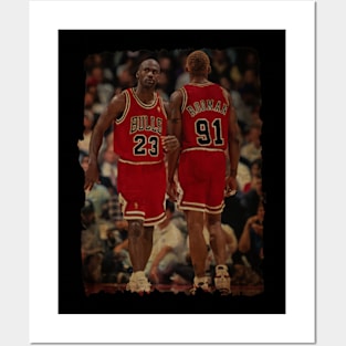 MJ and Rodman Vintage Posters and Art